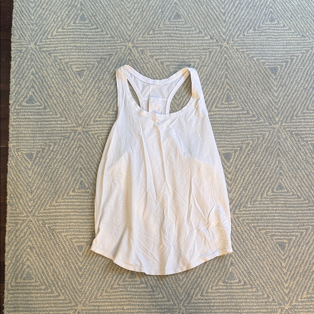 Lululemon Athletica Cream Tank Top